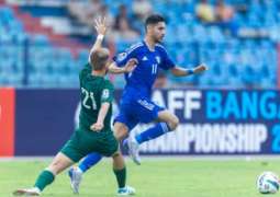 منتخب باکستان لکرة القدم یخسر أمام نظیرہ الکویتي في بطوة جنوب آسیا