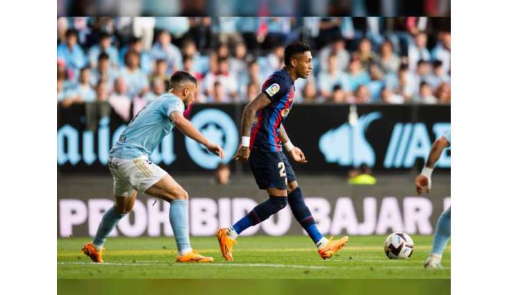 سيلتا فيجو يفوز على برشلونة وريال مدريد يتعادل مع بلباو في ختام الدوري الإسباني
