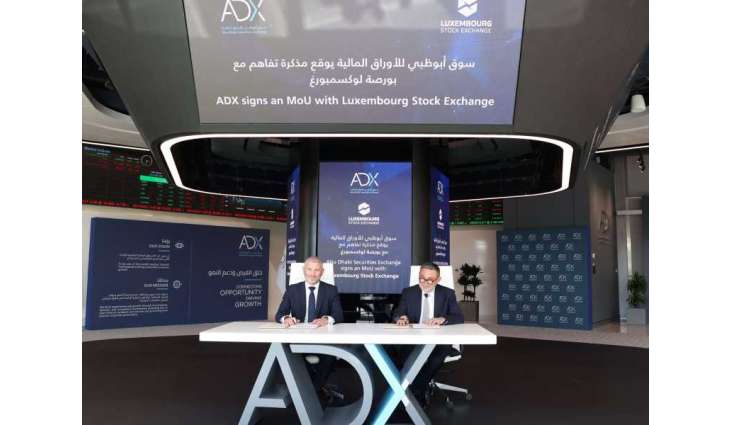 ADX, Luxembourg Stock Exchange sign MoU