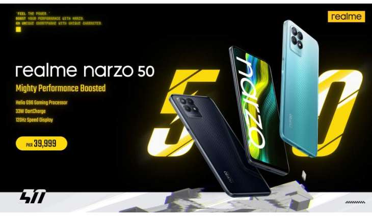 Affordability Meets High-end Performance: realme Narzo 50 Now Available for PKR 39,999/-