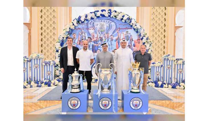 Manchester City's acquired titles pave the way towards global leadership, Mansour bin Zayed affirms during meeting with club's board
