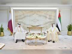 Saqr Ghobash receives Speaker of Qatar’s Shura Council