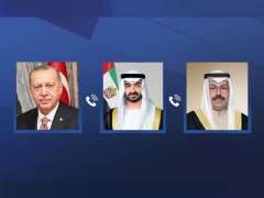 UAE President exchanges Eid Al Adha greetings with Turkish President, Kuwaiti Prime Minister