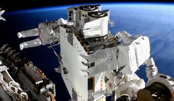 US Astronauts on Space Station Preparing to Install More Solar Power Arrays - NASA