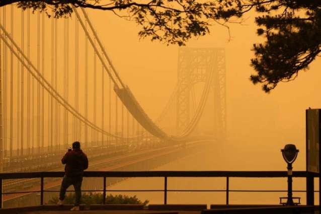 US Authorities Issue Air Quality Alerts For Mid-Atlantic Due to Canada's Wildfire Smoke