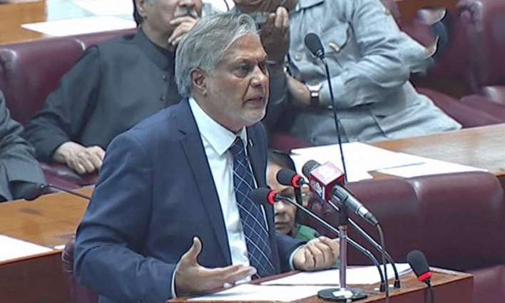 Ishaq Dar presents Rs14.4tr budget in NA today
