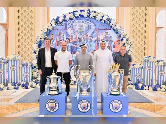 Manchester City's acquired titles pave the way towards global leadership, Mansour bin Zayed affirms during meeting with club's board