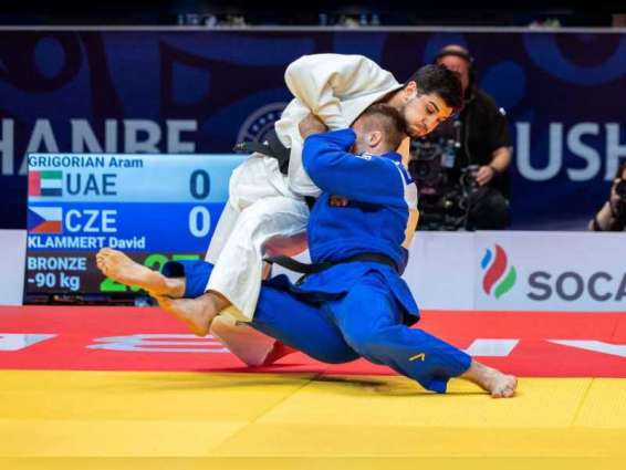 UAE national judo team to play three matches tomorrow in opening of Astana Grand Slam