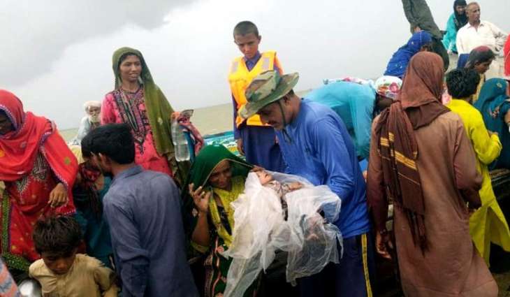 Pakistan Navy Continues Rescue & Relief Operation At Cyclone Effected Areas Of Sindh And Balochistan