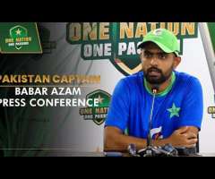 Pakistan Captain Babar Azam's Press Conference at National Bank Stadium, Karachi