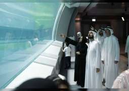 Mohammed bin Rashid visits SeaWorld Yas Island