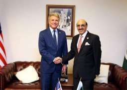 Ambassador Masood, Congressman McCaul discuss ways to strengthen Pak-US ties