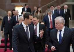 Assad, Russian Special Presidential Envoy for Syria Discuss Humanitarian Issues - Office