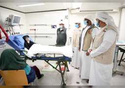 الفريق الإنساني الإماراتي يزور المرضى المنومين بالمستشفى الميداني في تشاد