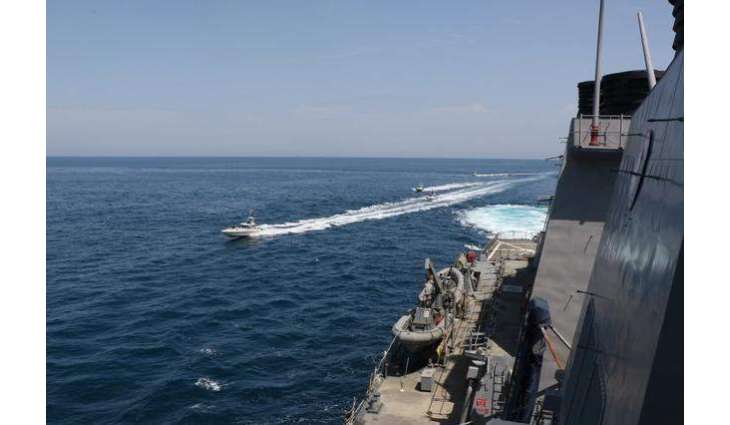 US Navy Says Iran's IRGC Seize Commercial Ship in Gulf Possibly Involved in Smuggling