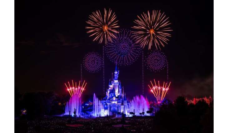 Disneyland Paris Says Organized Largest Drone Show in Europe on France's Bastille Day