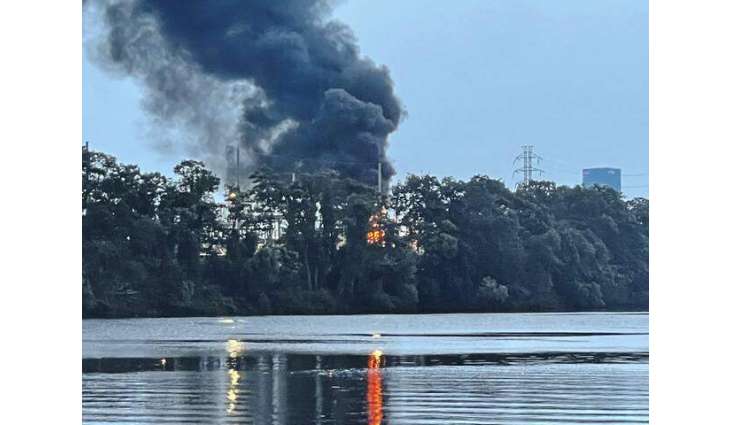 Large Fire Erupted on Brunot Island in Pennsylvania on July 24 - Pittsburgh City Office