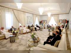 سفير الإمارات لدى الأردن يلتقي رئيسي مجلسي الأعيان والنواب والسفراء العرب