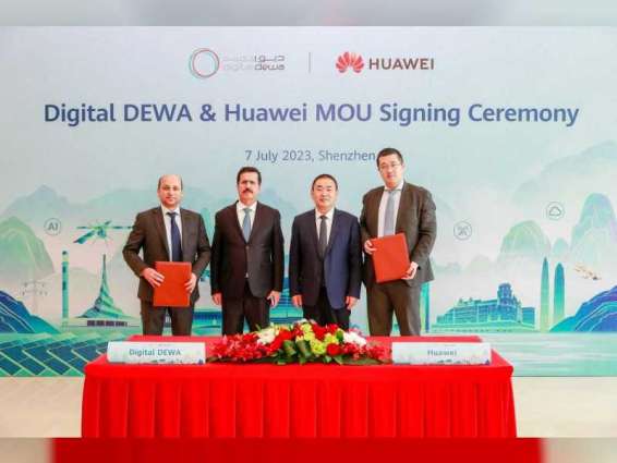 Digital DEWA delegation visits China, strengthens partnership with Huawei