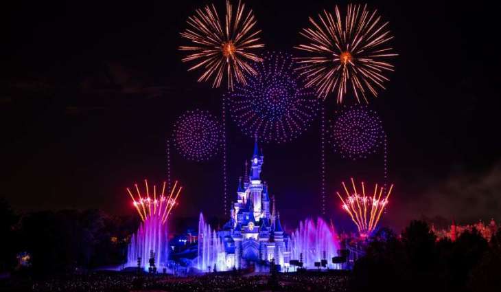 Disneyland Paris Says Organized Largest Drone Show in Europe on France's Bastille Day