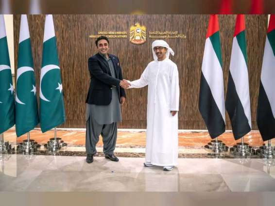 Abdullah bin Zayed receives Pakistan's Foreign Minister
