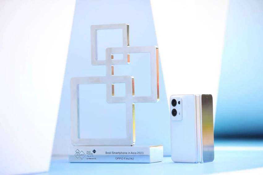 OPPO Find N2 wins Best Smartphone award at the 2023 Asia Mobile Awards