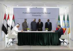 رئيس الدولة ورئيس وزراء إثيوبيا يشهدان توقيع مذكرات تفاهم واتفاقيات تعاون بين البلدين