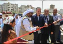 الهلال الأحمر الإماراتي يفتتح مشروع النقعة السكني في محافظة اللاذقية السورية
