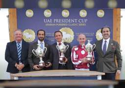 نجاح كبير  للمحطة الثامنة من كأس رئيس الدولة للخيول العربية بمضمار "دونكستر"