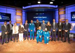 UAE Embassy, NASA, Mohammed Bin Rashid Space Centre co-host  ‘A Call from  Space’  with UAE, US astronauts
