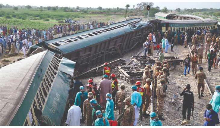 Railways set to inspect Hazara Express derailment today