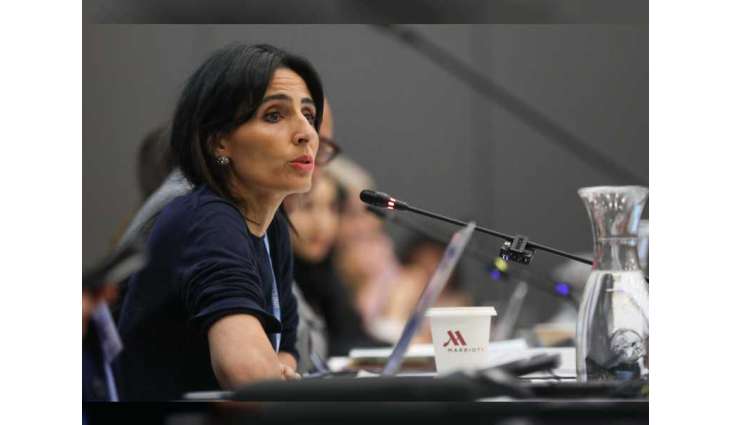 Razan Al Mubarak discusses Amazon deforestation with Brazil's indigenous leaders