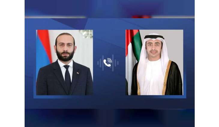 Abdullah bin Zayed, Armenian counterpart discuss bilateral relations
