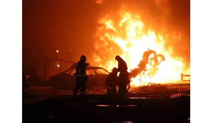 Fire at Russian fuel station kills 30, scores injured