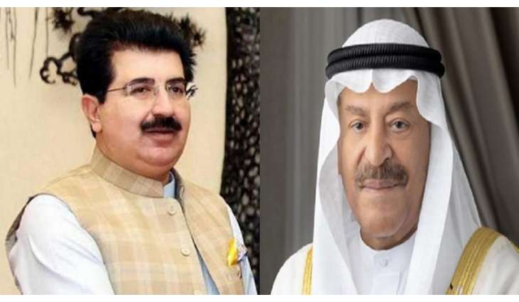 رئیس مجلس الشوري البحریني یھنئي رئیس مجلس الشیوخ بمناسبة ذکری لاستقلال باکستان