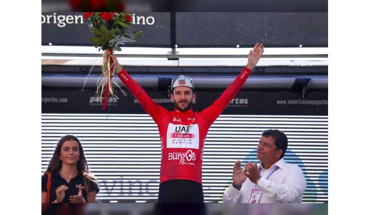 UAE Team Emirates' Adam Yates takes podium at Vuelta Burgos in Spain