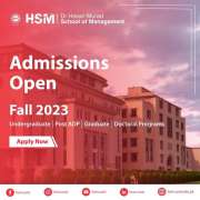 Admissions Open For Fall 2023 At Dr Hasan Murad School Of Management (HSM) - University Of Management And Technology (UMT)