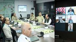 Chairman NDMA reviews damages caused by ongoing floods in Sutlej River