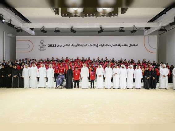 Khaled bin Mohamed bin Zayed receives Special Olympics UAE delegation following success at Special Olympics World Games Berlin 2023
