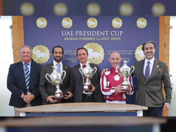 نجاح كبير  للمحطة الثامنة من كأس رئيس الدولة للخيول العربية بمضمار "دونكستر"