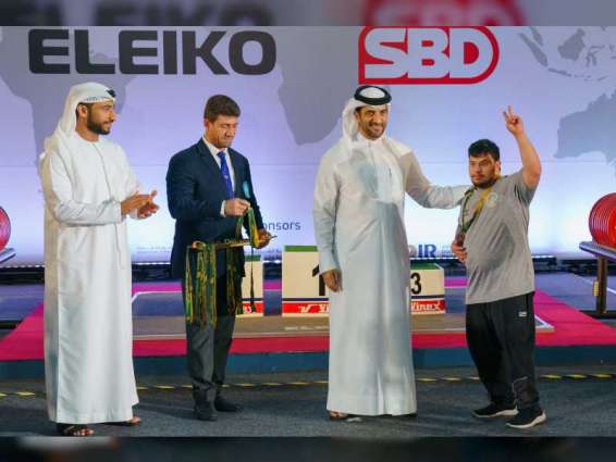 Sultan bin Ahmed crowns powerlifting champions at UOS