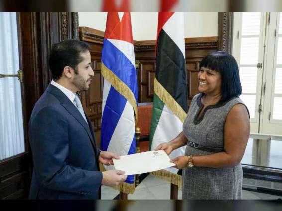 سفير الإمارات يقدم نسخة من أوراق اعتماده إلى نائبة وزير خارجية كوبا
