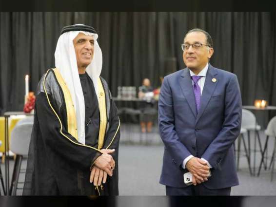 Ruler of Ras Al Khaimah attends reception in South Africa for 15th BRICS Summit