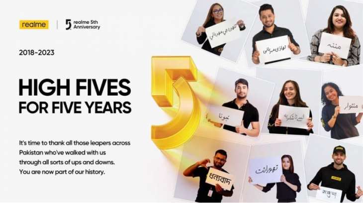 realme's Meteoric Rise: Celebrating Five Years of Leaping Up in Pakistan