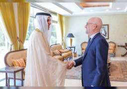 RAK Ruler receives Ambassador of Italy, Council-General