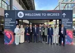 Sharjah Broadcasting Authority delegation reviews latest media technologies at IBC
