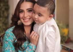Video unveiling Iqra Aziz, son’s amazing role goes viral