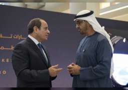 UAE, Egyptian Presidents discuss bilateral cooperation, regional developments