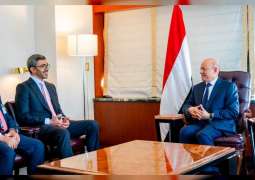 Abdullah bin Zayed meets Chairman of Yemen’s Presidential Leadership Council in New York