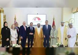 علي راشد النعيمي يلتقي وفد لجنة الصداقة البرلمانية الأسترالية الإماراتية 